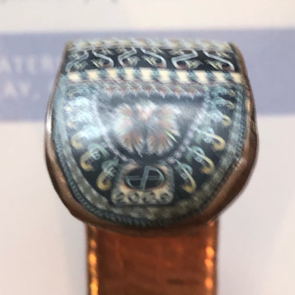 Scarab Copper Cuff - Picture 6 of 8